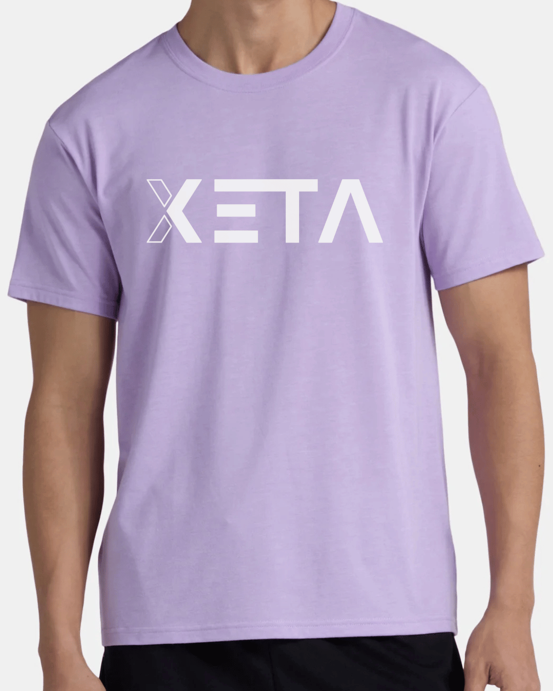 XETA Signature Tri-Blend T-Shirt LIGHT PURPLE